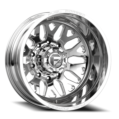 Fuel De19 Ff19D Dually Wheel 20x8.25 10x225 Polished -202mm | DF192082A935