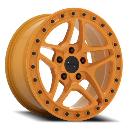Victor Equipment Berg Wheel 17x8 5x130 Gloss Orange With Black Bolts 10mm | 1780BRG105130J71