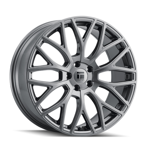 Touren Tr76 Wheels Rims 17x8 5x112 Gloss Graphite 35mm | 3276-7845G35