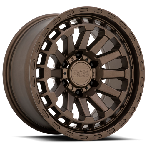 Black Rhino Raid Wheel 17x8.5 6x139.7 Matte Bronze 0mm - FREE T-SHIRT INCLUDED! | 1785RAD006140Z12