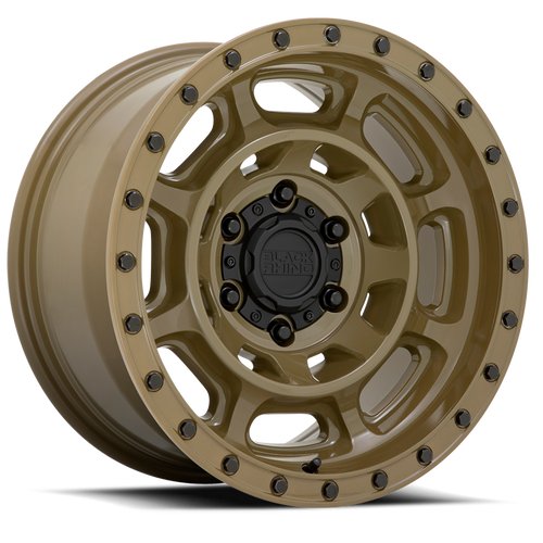 Black Rhino Convoy Wheel 17x8.5 5x127 Gator Green -18mm - FREE T-SHIRT INCLUDED! | 1785CNV-85127N71