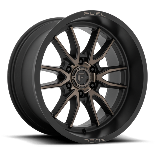 Fuel D762 Clash Wheel 17x9 6x135 Matte Black Machined With Double Dark Tint 1mm - FREE T-SHIRT INCLUDED! | D76217908950