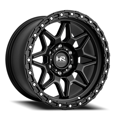 Hardrock Offroad H105 Wheel 17x9 5x127 Matte Black 1mm | H105-179073001BB