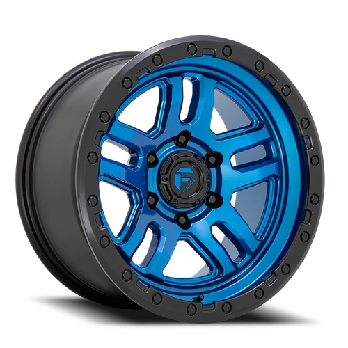 Fuel D790 Ammo Wheel 17x9 5x127 Blue With Black Lip -12mm - FREE T-SHIRT INCLUDED! | D79017907545