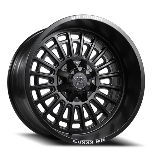 Luxxx Hd Lhd27 Wheel 17x9 6x114.3 & 6x120 Satin Black 0mm | LHD2717961143120-0 L-B