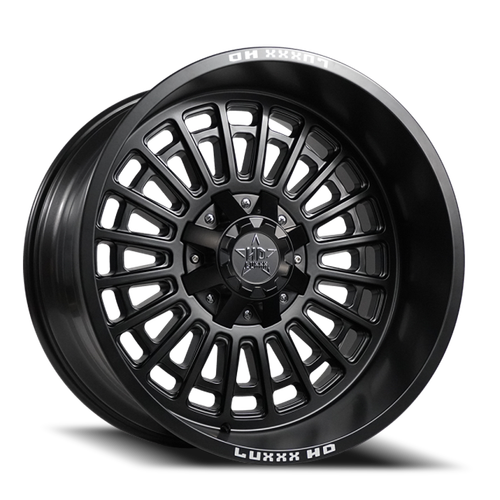 Luxxx Hd Lhd27 Wheel 18x9 6x135 & 6x139.7 Satin Black -12mm | LHD2718961351397-12G-B