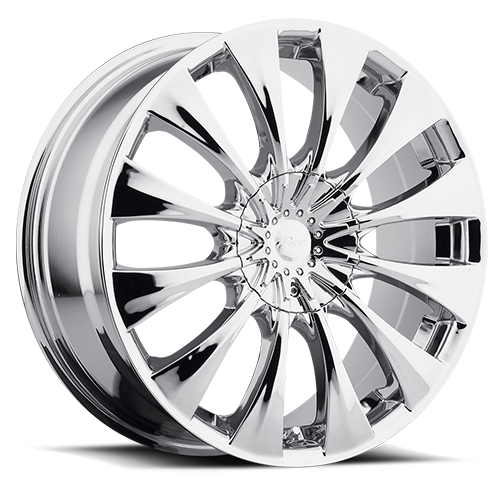 Pacer 776C Silhouette Wheel 17x7.5 5x108 & 5x114.3 Chrome 42mm | 776C-7751442