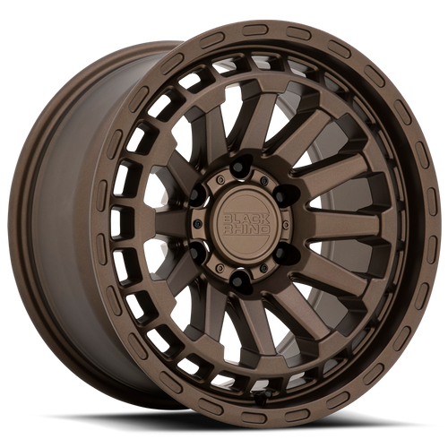 Black Rhino Raid Wheel 18x9.5 6x114.3 Matte Bronze 18mm - FREE T-SHIRT INCLUDED! | 1895RAD186114Z76