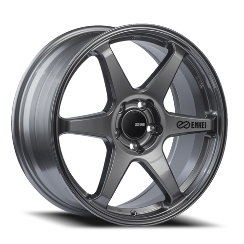 Enkei T6R Wheel 18x9.5 5x120 Gloss Gunmetal 45mm | 539-895-1245GM