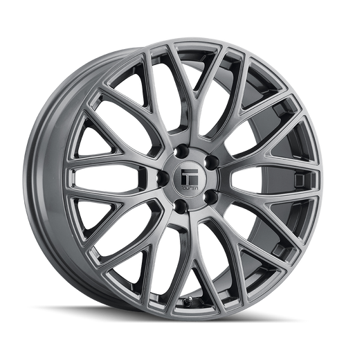 Touren Tr76 Wheels Rims 20x8.5 5x112 Gloss Graphite 35mm | 3276-2845G35