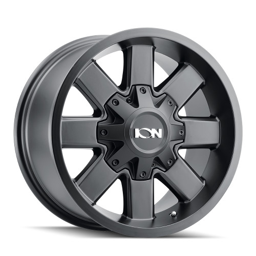 Ion 141 Wheels Rims 20x9 6x135 6x139.7 Satin Black 15mm | 141-2937B15