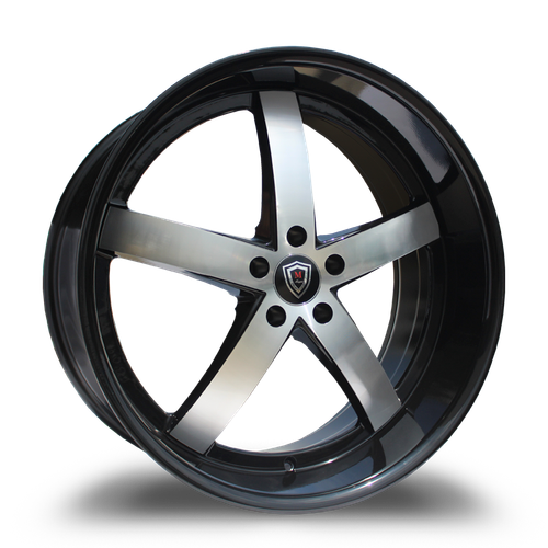 Marquee® M5330 Wheels Rims 20x9 5x120 Black Machined 15 | 5330B209512015BP