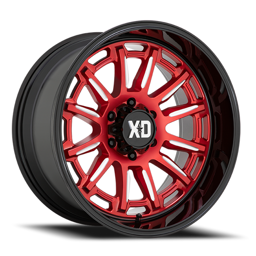 Xd Xd865 Phoenix Wheel 20x9 6x135 Candy Red Milled With Black Lip 18mm | XD86529063918