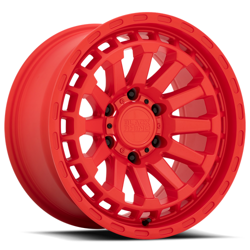 Black Rhino Raid Wheel 20x9.5 6x139.7 Gloss Red -18mm | 2095RAD-86140R12