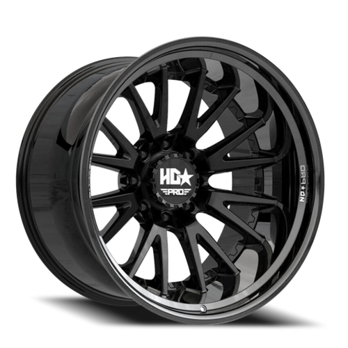 Luxxx Hd Lhd Pro 2 Wheel 22x10 8x165.1 Satin Black -20mm | LHDPRO222108165-20J-B