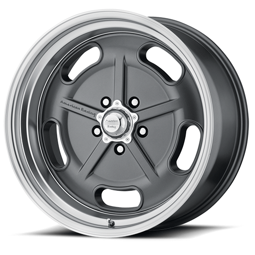 American Racing Vn511 Salt Flat Wheel 22x10.5 5x127 Mag Gray w/ Diamond Cut Lip 0mm | VN51122550400