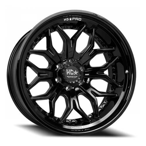 Luxxx Hd Lhd Pro 5 Wheel 22x11 5x127 Gloss Black -33mm | LHDPRO522115127-33D-A