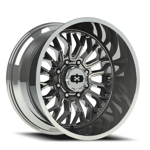 Vision Riot 402 Wheel 22x12 8x165.1 Chrome -51mm | 402-22281C-51