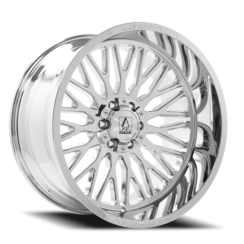 DOORBUSTER PRICING! - Axe Kratos Wheel 26x14 5x127 & 5x139.7 Chrome -76mm - MINIMUM PURCHASE OF 4 WHEELS - FREE T-SHIRT INCLUDED! | 261410H-76KRACH