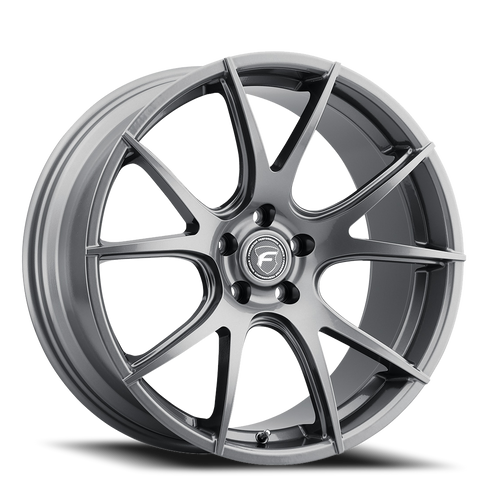 DOORBUSTER PRICING! - Forgestar Cf5V Wheel 19x9 5x114.3 Gloss Anthracite 35mm | F12399065P35