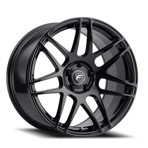 DOORBUSTER PRICING! - Forgestar F14 Wheel 18x8.5 5x112 Gloss Black 25mm | F15188544P25