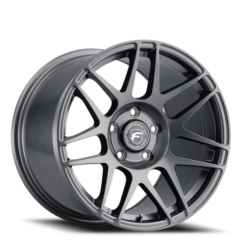 DOORBUSTER PRICING! - Forgestar F14 Drag Wheel 18x5 5x115 Gloss Anthracite -37mm | F1738C071N37
