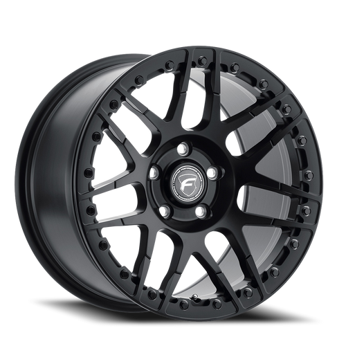 DOORBUSTER PRICING! - Forgestar F14 Beadlock Wheel 17x11 5x120.65 Satin Black 43mm | F28271163P43