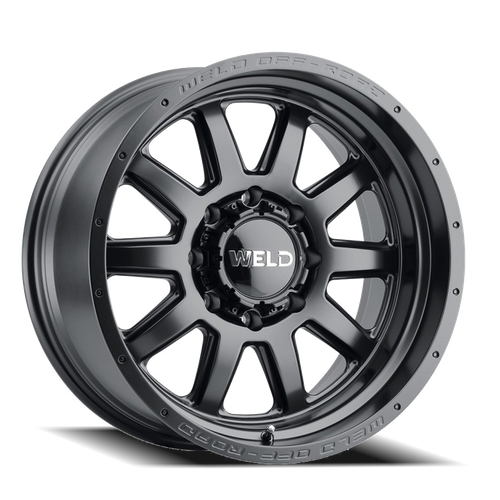 Weld Off-Road Stealth Wheel 20x12 6x135 & 6x139.7 Satin Black -44mm | W10102098475