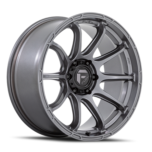 Fuel D793 Variant Wheel 17x9 6x139.7 Matte Gunmetal -12mm - FREE T-SHIRT INCLUDED! | D79317908445