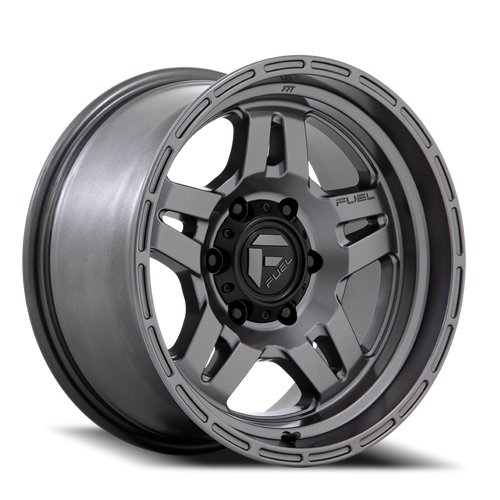 Fuel D801 Oxide Wheel 18x9 6x139.7 Matte Gunmetal 1mm - FREE T-SHIRT INCLUDED! | D80118908450
