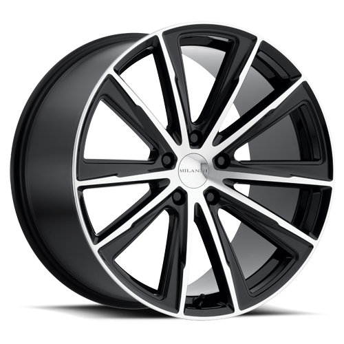 Vision Splinter 471V Wheel 22x9 5x115 Gloss Black Machined Face 38mm | 471V22990GBMF38