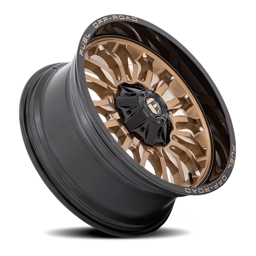 Fuel D797 Arc 22x12 8x170 Platinum Bronze Black -44mm Wheels