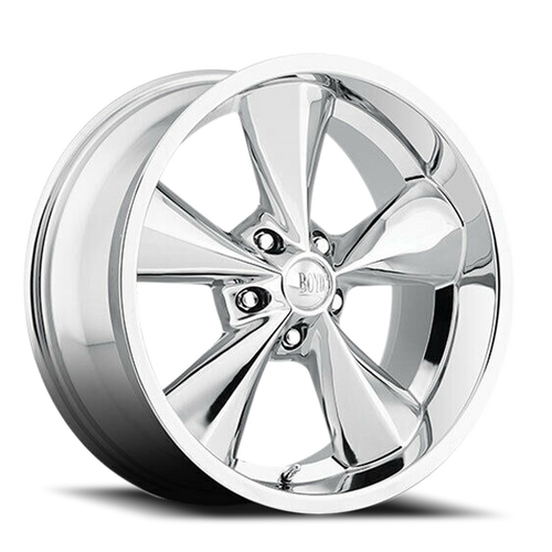 Boyd Coddington Bc1C Junkyard Dog Wheel 15x6 5x120.65 Chrome -6mm - FREE T-SHIRT INCLUDED! | BC1-5661325C