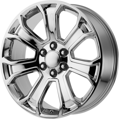 Oe Creations® 166 Wheels Rims 20x9 6x5.5 (6x139.7) Chrome 31 | 166C-2858331