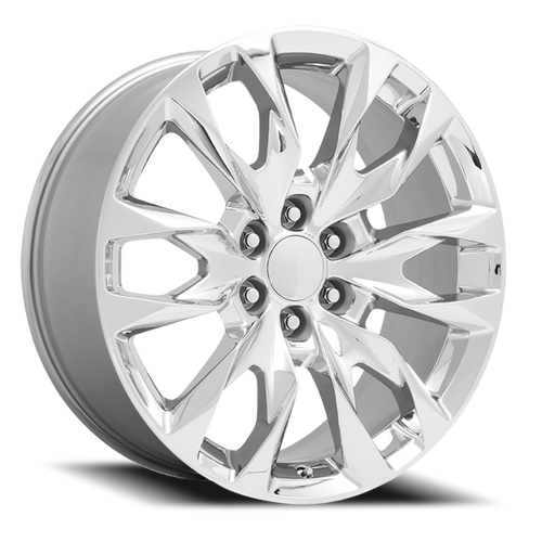 Performance Replicas Pr210 Wheel 24x10 6x139.7 Chrome 30mm - MINIMUM PURCHASE OF 4 WHEELS | 210C-2415830