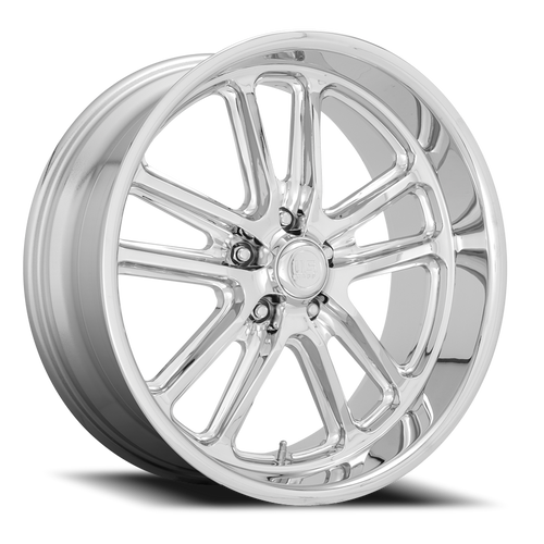 Us Mags U131 Bullet Wheel 17x8 5x120.65 Chrome 1mm - FREE T-SHIRT INCLUDED! | U13117806145