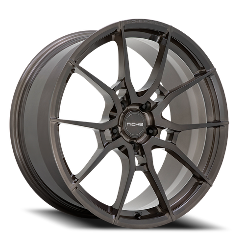 Niche T111 Kanan Wheel 20x11 5x120 Brushed Candy Smoke 43mm | T111201121+43