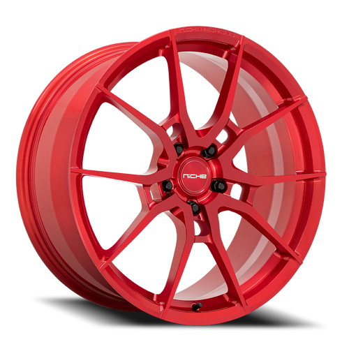 Niche T113 Kanan Wheel 20x11 5x115 Brushed Candy Red 26mm | T113201190+26