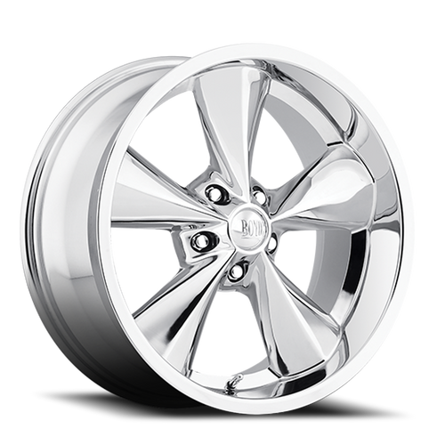 Boyd Coddington Bc1P Junkyard Dog Wheel 15x6 5x114.3 Polished -6mm - FREE T-SHIRT INCLUDED! | BC1-5665325P