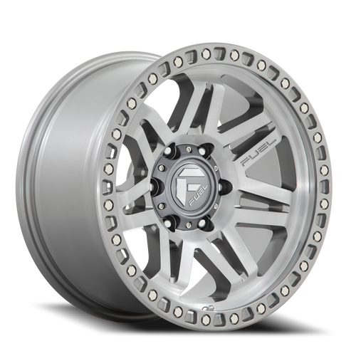 Fuel D812 Syndicate Wheel - 17x9 6x139.7 Platinum -12mm - FREE T-SHIRT INCLUDED! | D81217908445E