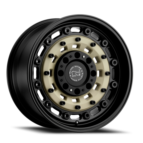 Black Rhino Arsenal Wheel 16x8 6x120 & 6x139.7 Sand On Black -10mm | 1680ARS-00078D78
