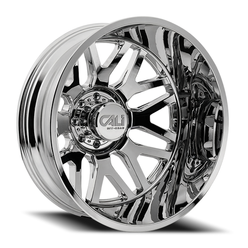 DOORBUSTER PRICING! - Cali Off-Road Invader Dually Wheel 22x8.25 8x210 Chrome -232mm | 9115D-22879CR232