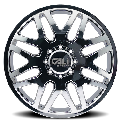 Cali Off-Road Invader 22x8.25 8x165.1 Chrome 115mm Wheels