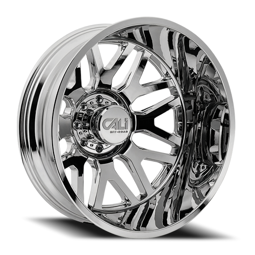 DOORBUSTER PRICING! - Cali Off-Road Invader Dually Wheel 22x8.25 8x165.1 Chrome -232mm | 9115D-22881CR232