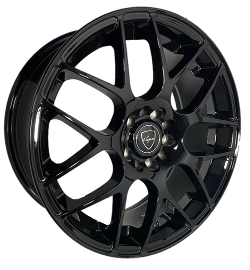 Elegant® E004 Wheels Rims 18x8 5x4.5 (5x114.3) 5x120 Black 35 | E004-18512035GB