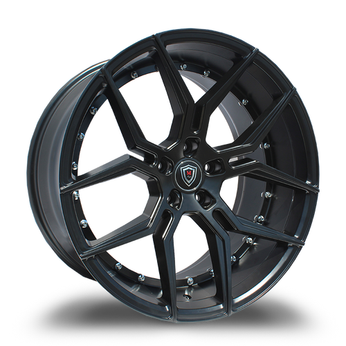 Marquee® M1000 Wheels Rims 22x10.5 5x120 Satin Black 38 | 100022105512038SB