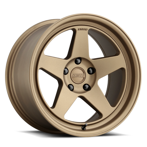 DOORBUSTER PRICING! - Kansei K12B Knp Wheel 18x8.5 5x100 Bronze 35mm - FREE T-SHIRT INCLUDED! | K12B-188516+35