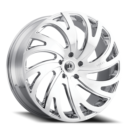 Luxxx Alloys Lux 23 Wheel 22x8.5 5x120 Chrome 30mm | LUX2322855120+30B-C