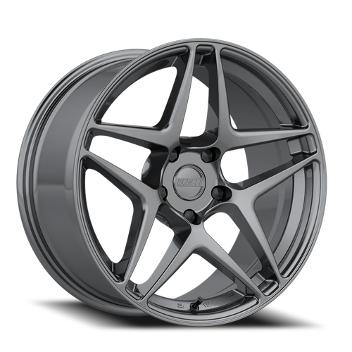 DOORBUSTER PRICING! - Kansei K15G Astro Wheel 18x9 5x114.3 Gunmetal 22mm - FREE T-SHIRT INCLUDED! | K15G-189012+22