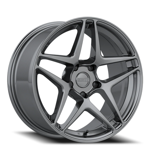 DOORBUSTER PRICING! - Kansei K15G Astro Wheel 18x10.5 5x114.3 Gunmetal 12mm - FREE T-SHIRT INCLUDED! | K15G-181512+12